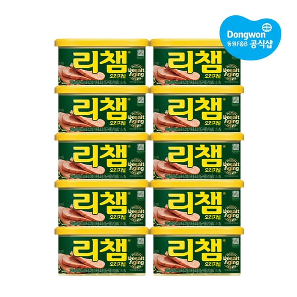 리챔 오리지널 200g 10캔 (4종 택1)