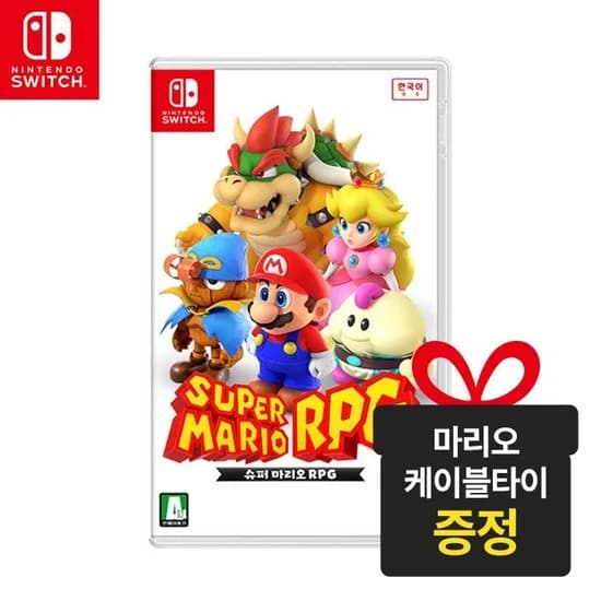 닌텐도 스위치 슈퍼마리오 RPG + 마리오 케이블타이