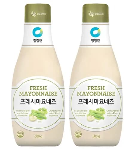 청정원 프레시 마요네즈 500g 2개