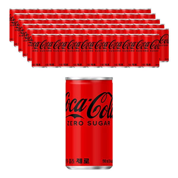 코크제로 190ml x 60캔 (티멤버십)