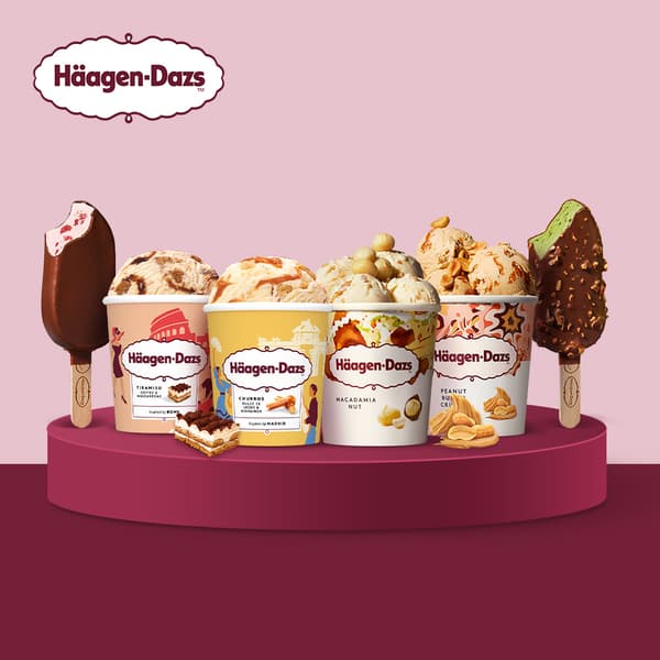 하겐다즈 파인드3개 & 멀티바