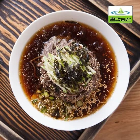 칠갑농산 생메밀함량 33% 쫄깃한 정통 메밀소바 6인분 세트