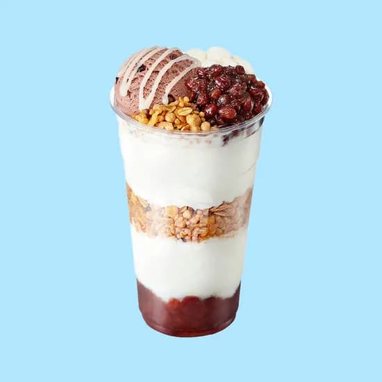 메가커피 팥빙 젤라또 파르페