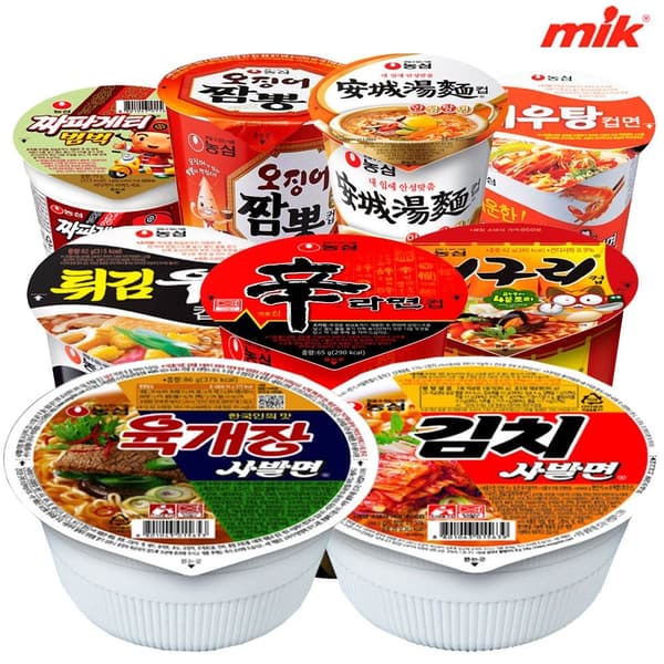농심 육개장 사발면 86g X 24개