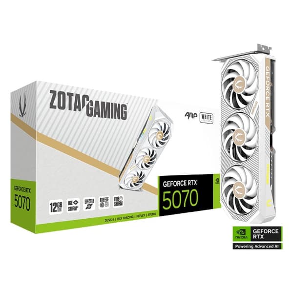 ZOTAC RTX 5070 AMP WHITE 12GB