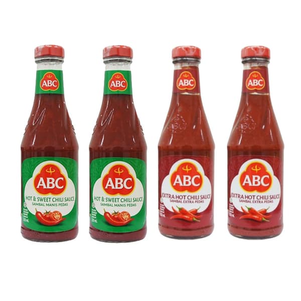 하인즈 ABC 칠리소스 핫앤스위트/엑스트라핫 335ml x 4병 2종 택1 (페이코)