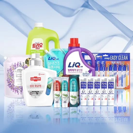 랩신 섬유항균제 코튼향 본품 2L+리필 1.2L