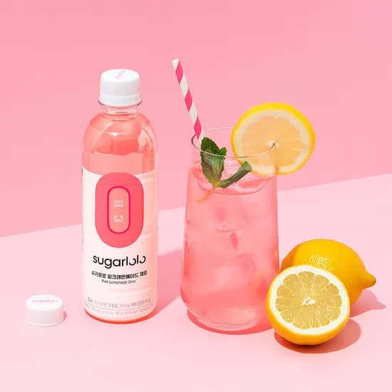 제로슈가 핑크레몬에이드 410ml x 24개
