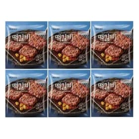 피코크 떡갈비 450g 6팩