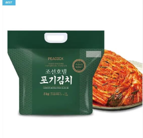피코크 조선호텔 김치 포기김치 8kg