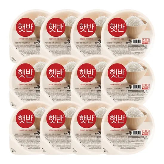 햇반 210g 12개 개당 675원 외 다양