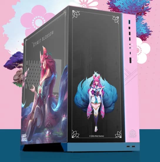 LIAN LI PC-O11D XL LOL 영혼의 꽃 아리 에디션