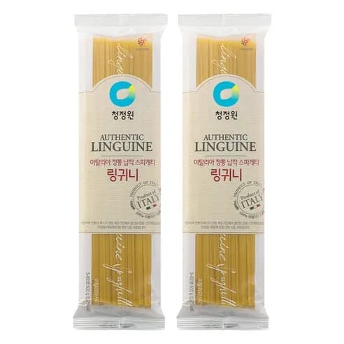 청정원 링귀니 스파게티면 500g 2개