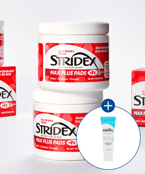 블리스텍스 트라이덱스 맥스 플러스 패드 55매 2팩+폼클 50ml