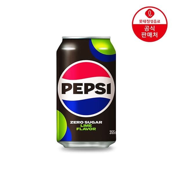 펩시콜라 제로슈거 라임향 355ml 48캔 + 엘포인트 1천점 (토스,카카오)