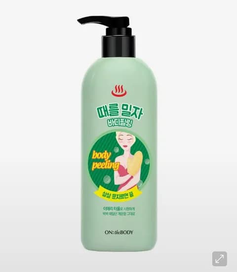 온더바디 때를밀자 바디필링 500ml