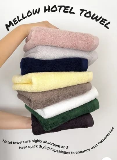 40수 코마사 200g 수건 10장