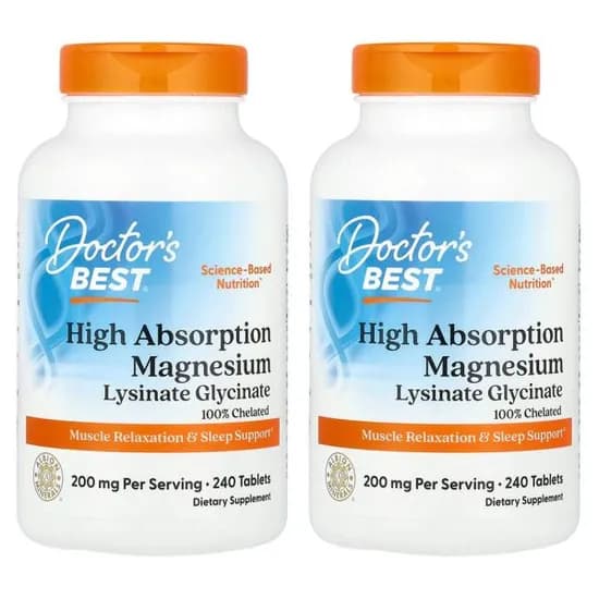 닥터스베스트 고흡수 마그네슘 200mg 240정 2개