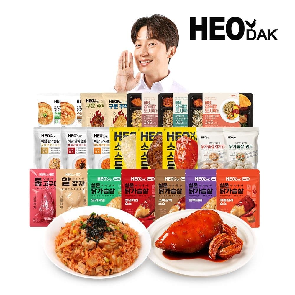 허닭 닭가슴살 곤약볶음밥 250g 15팩