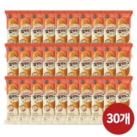 올반 크런치 찰 핫도그 75g 30개