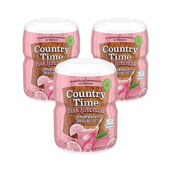 컨츄리타임 레몬/딸기에이드 538g x 3개