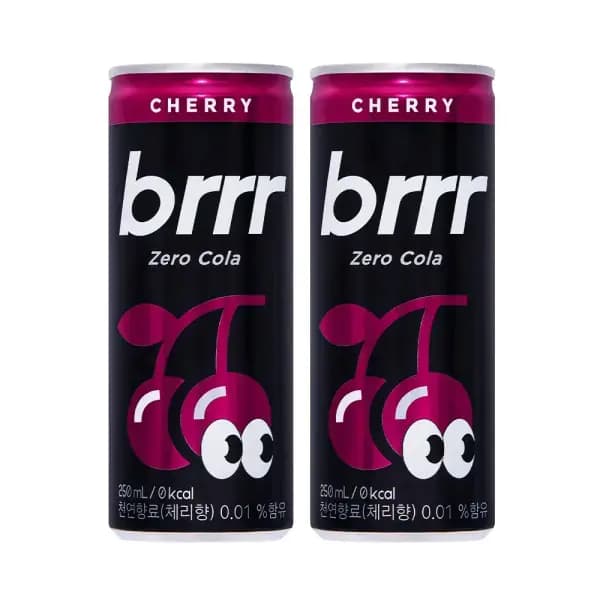 부르르 제로콜라 체리 250ml 30캔