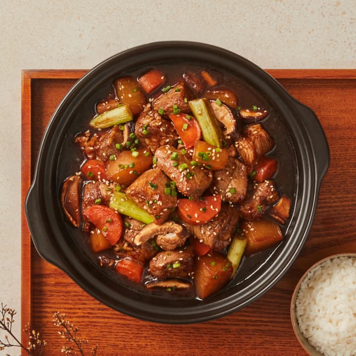 잇츠온 매콤돼지갈비찜 500g 3개