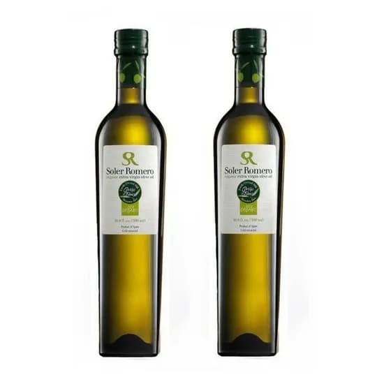 솔레르로메로 유기농 엑스트라버진 올리브오일 500ml 2개