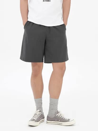 탑텐 남성 쿨에어 코튼 더블니트 쇼츠 MSE2PT1902