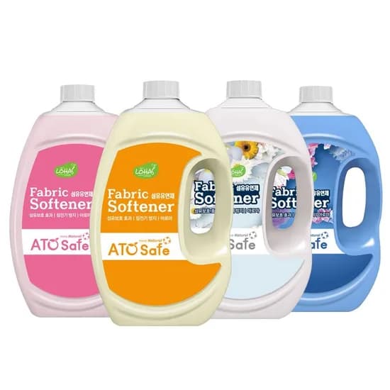아토세이프 섬유유연제 2.5L 4개