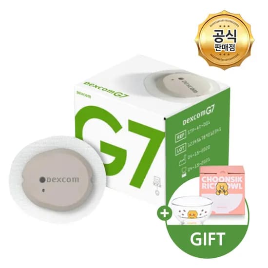 11번가 타임딜)혈당측정기 덱스콤g7+라이언 밥그릇 68,900원