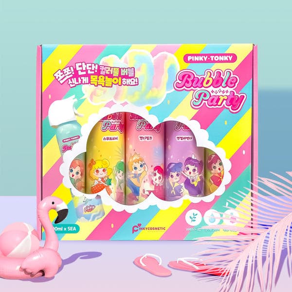 11번가)대용량 버블파티 세트 300ml x5개 19,070원.!