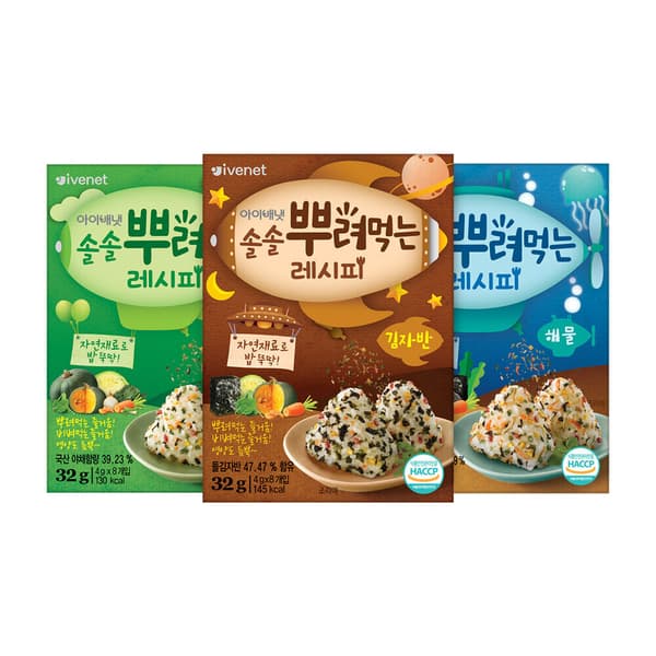 대전사랑몰) 아이배냇 우리아이 반찬 솔솔뿌려 레시피 6EA 18,060원