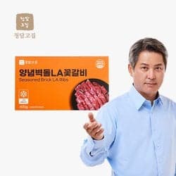 SSG) 청담고집 양념벽돌 LA꽃갈비 400gX2팩 17,940원