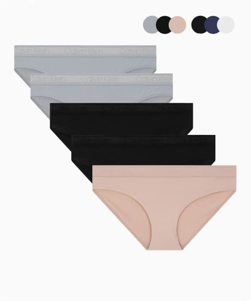 무신사) 캘빈클라인 언더웨어 에센셜 마이크로 비키니 5팩 22640원