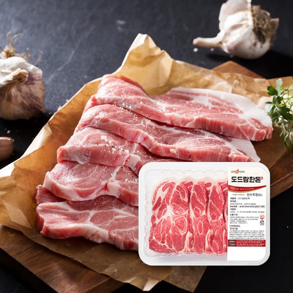 네이버/도드람한돈)목심 구이용 1kg 네멤 18,810원 무배