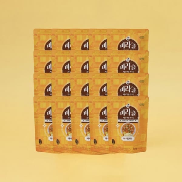 자사몰) 미라클 가루쌀 스낵 50g 20개 9,900원 무배