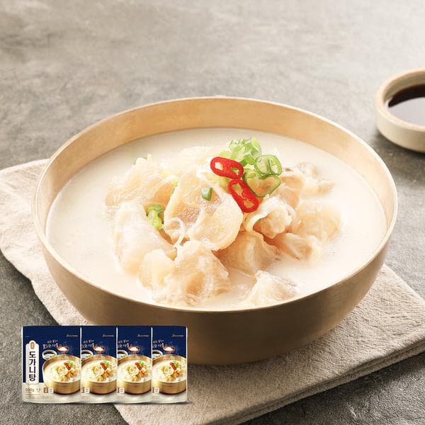 11번가 60분러시) 바른 도가니탕 500g x 4팩 12,720원 무배