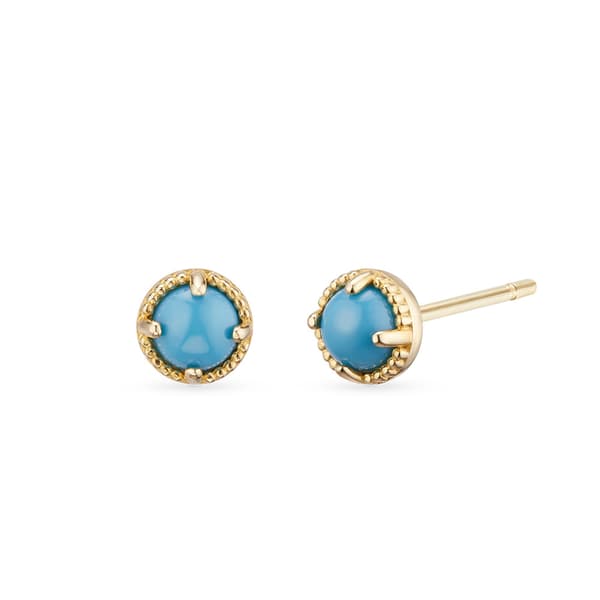 롯데온) 도로시 14k 로레트 터키석큐 귀걸이 63,700원