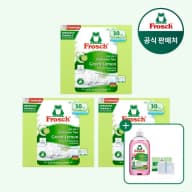 Werner&Mertz 프로쉬 올인원 식기세척기 전용 그린레몬 30개입