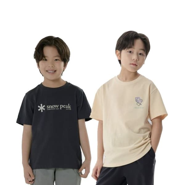 롯데온) 스노우피크 퀵드라이 키즈 티셔츠 17100원