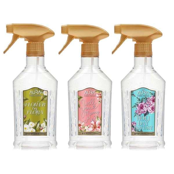 11번가)아우라 섬유향수 400ml 3종 최대할인가 7940원(개당2646원)