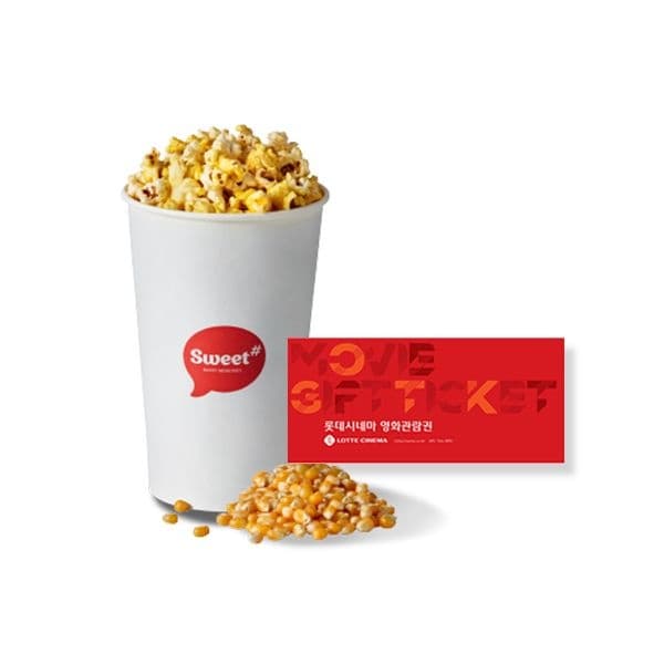 롯데온) 롯데시네마 1인권 + 팝콘M 9,900원