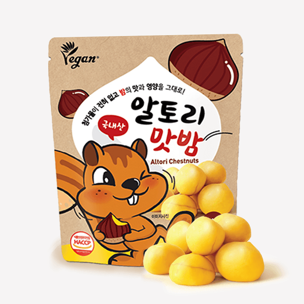 롯데온)국산 알토리 맛밤 50g x 10봉 16,610원 유배