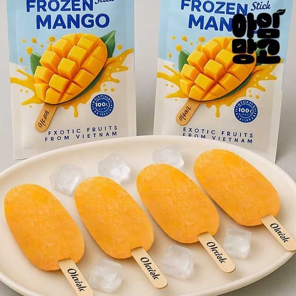 롯데온) 100% 리얼 아이스망고 50g 40개 26,280원