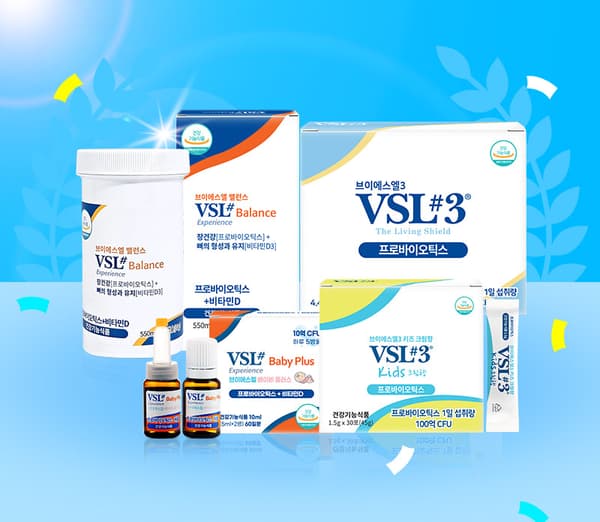 네이버라이브) VSL3 키즈유산균 30포 3박스 87,000원