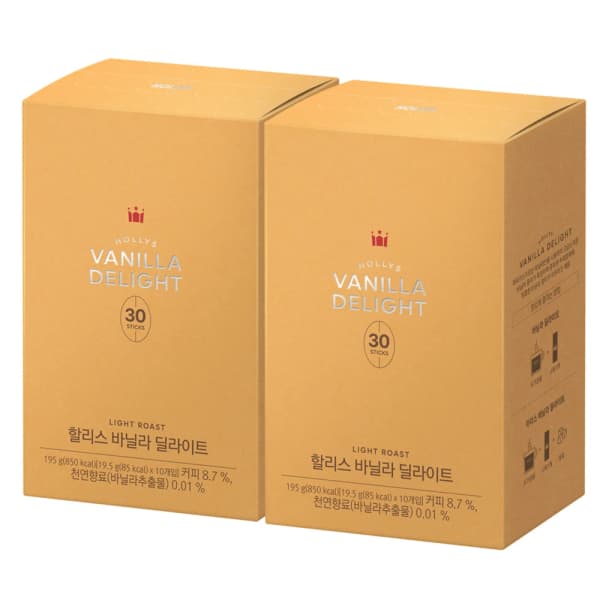 알리) 할리스 바닐라딜라이트 30T x 2 16,720원