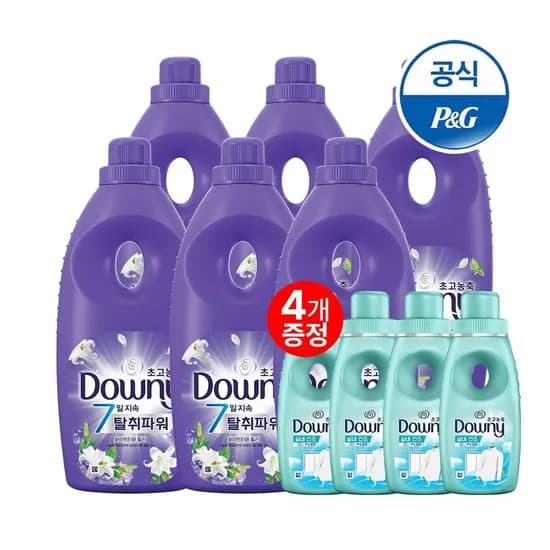 롯데온) 다우니 탈취파워 1리터 6개+800ML 증정 28,440원