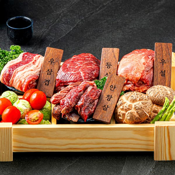 토스쇼핑)소고기 야키니쿠 모듬 800g 27,900원 무배! 우설있어요