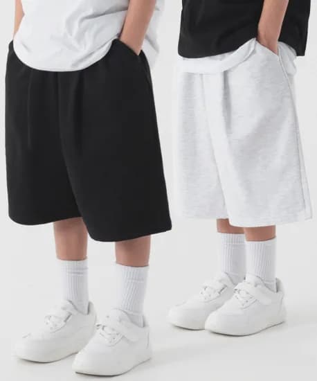무신사) 피아네르 키즈 딥 원 턱 스웨트 하프팬츠 2장 29,900원